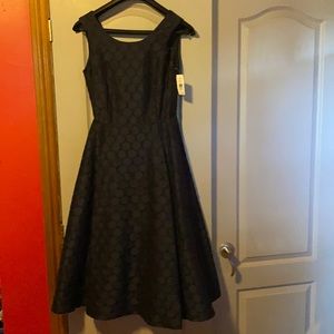 Black/Navy sleeveless dress size 4